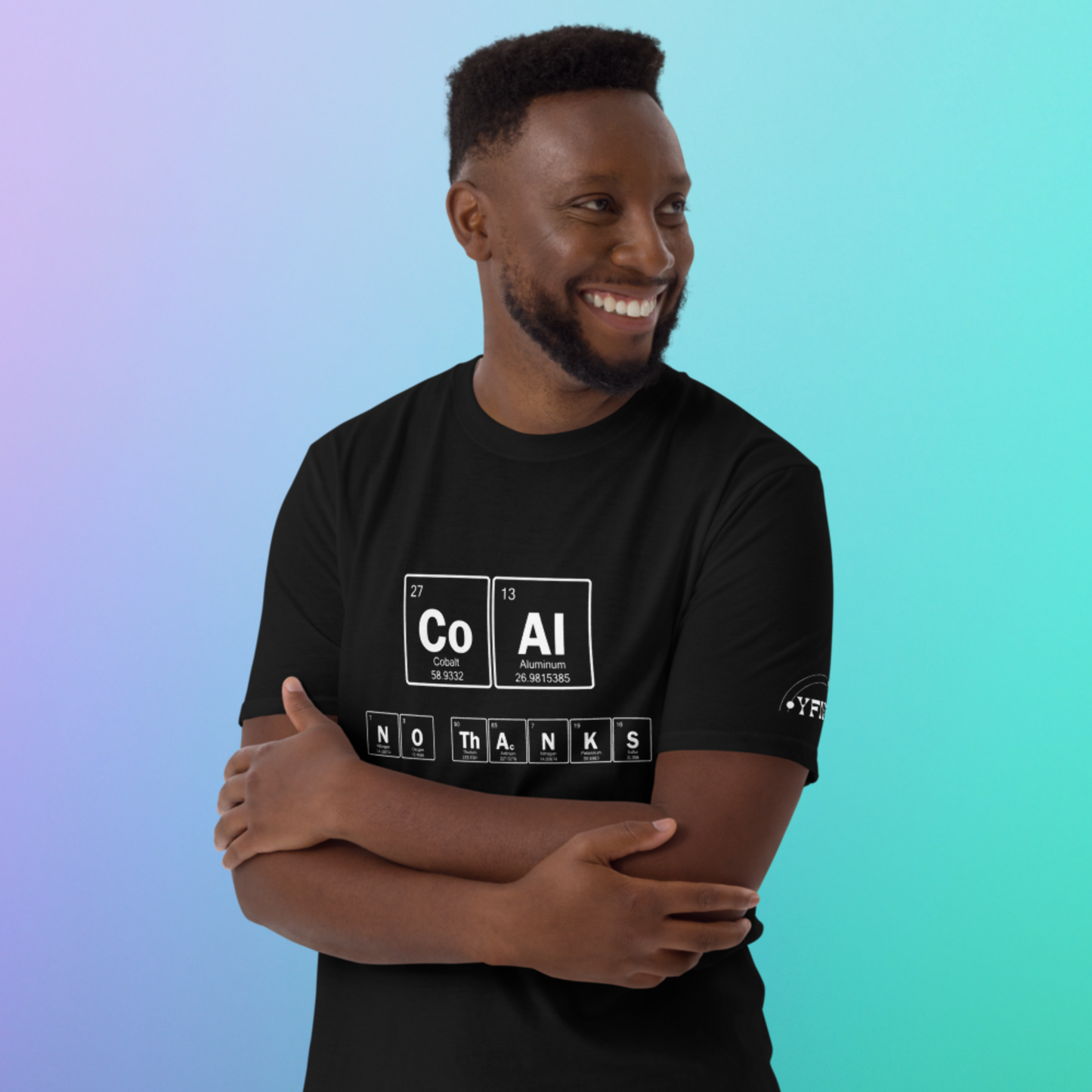 "Coal NO Thanks" Black T-Shirt