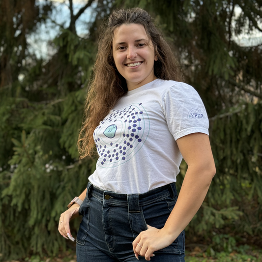 "Uranium Atom" White T-Shirt