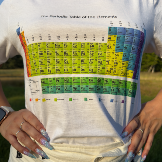 "Periodic Table" White T-Shirt