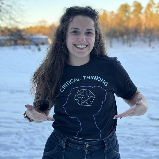 "Critical Thinking" Black T-Shirt