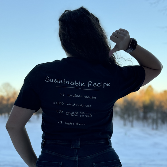 "Energy Mix" Black T-Shirt