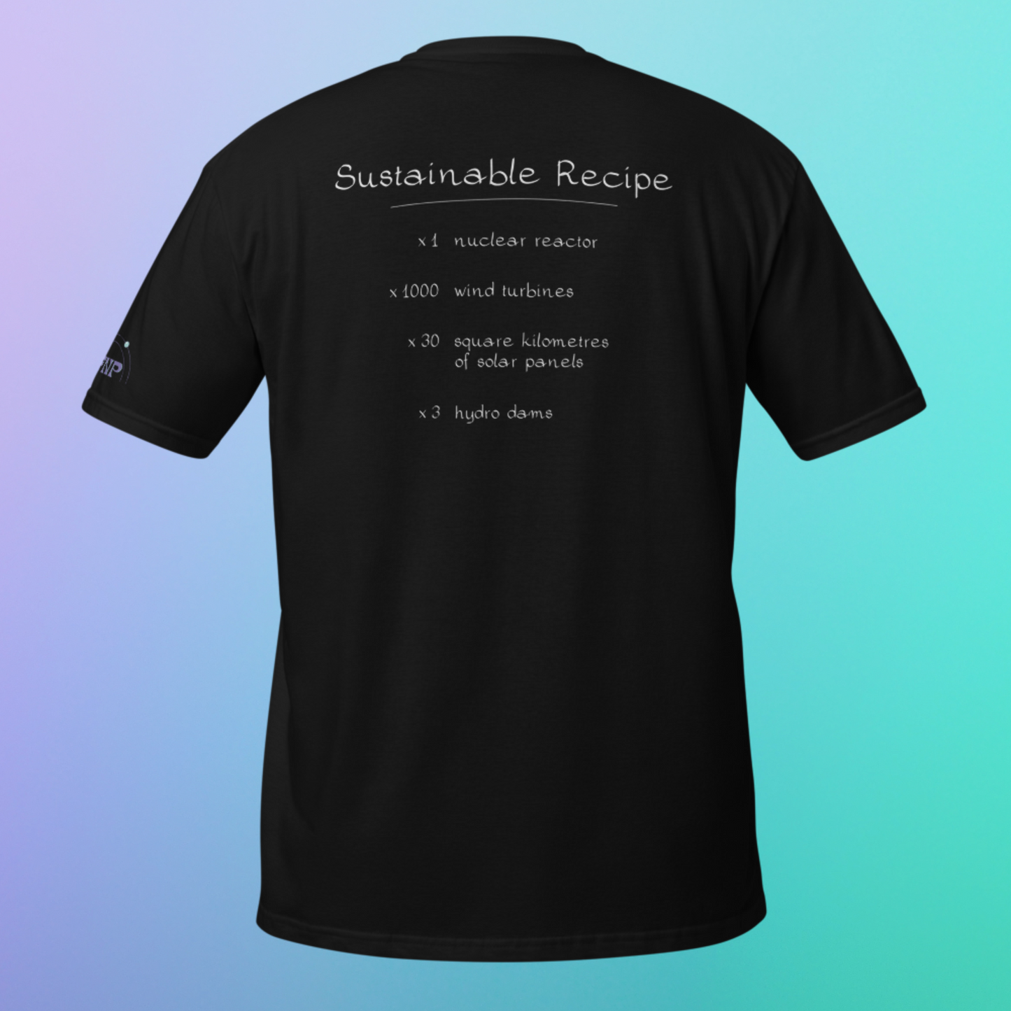 "Energy Mix" Black T-Shirt