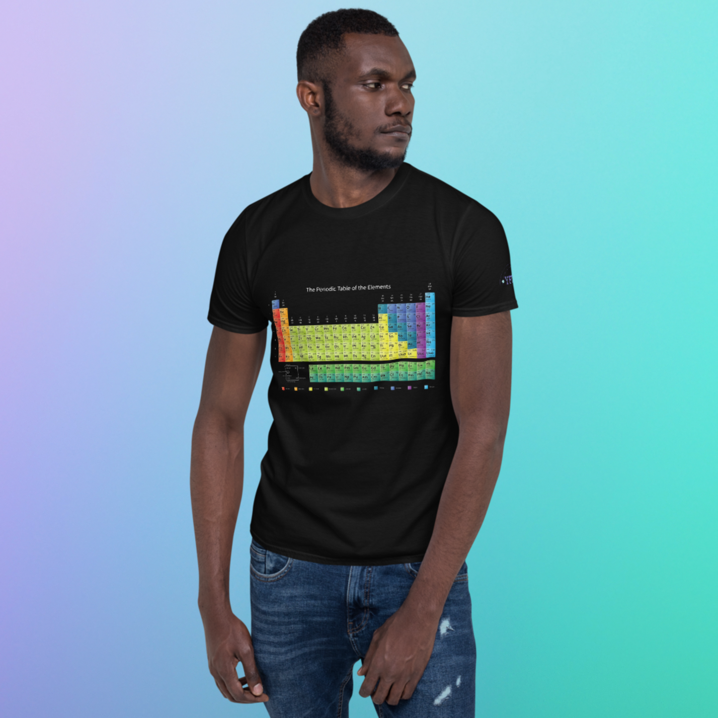 "Periodic Table" Black T-Shirt