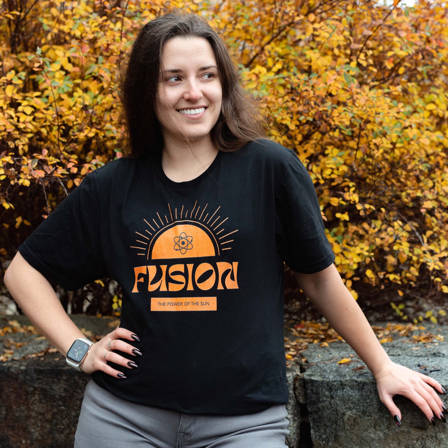 "Fusion - The Power of the Sun" Black T-Shirt