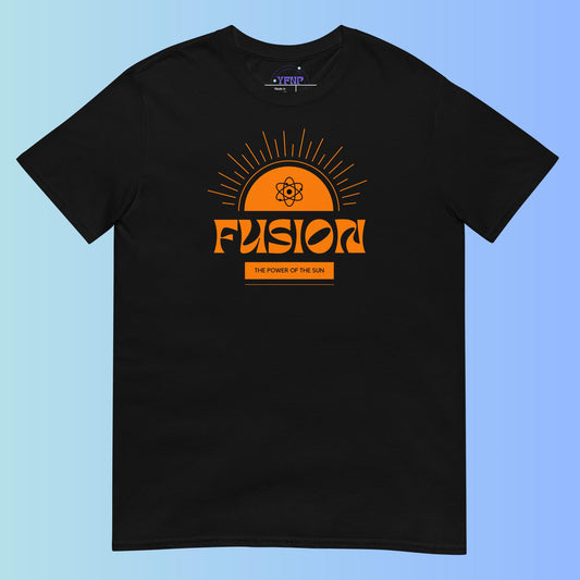 "Fusion - The Power of the Sun" Black T-Shirt