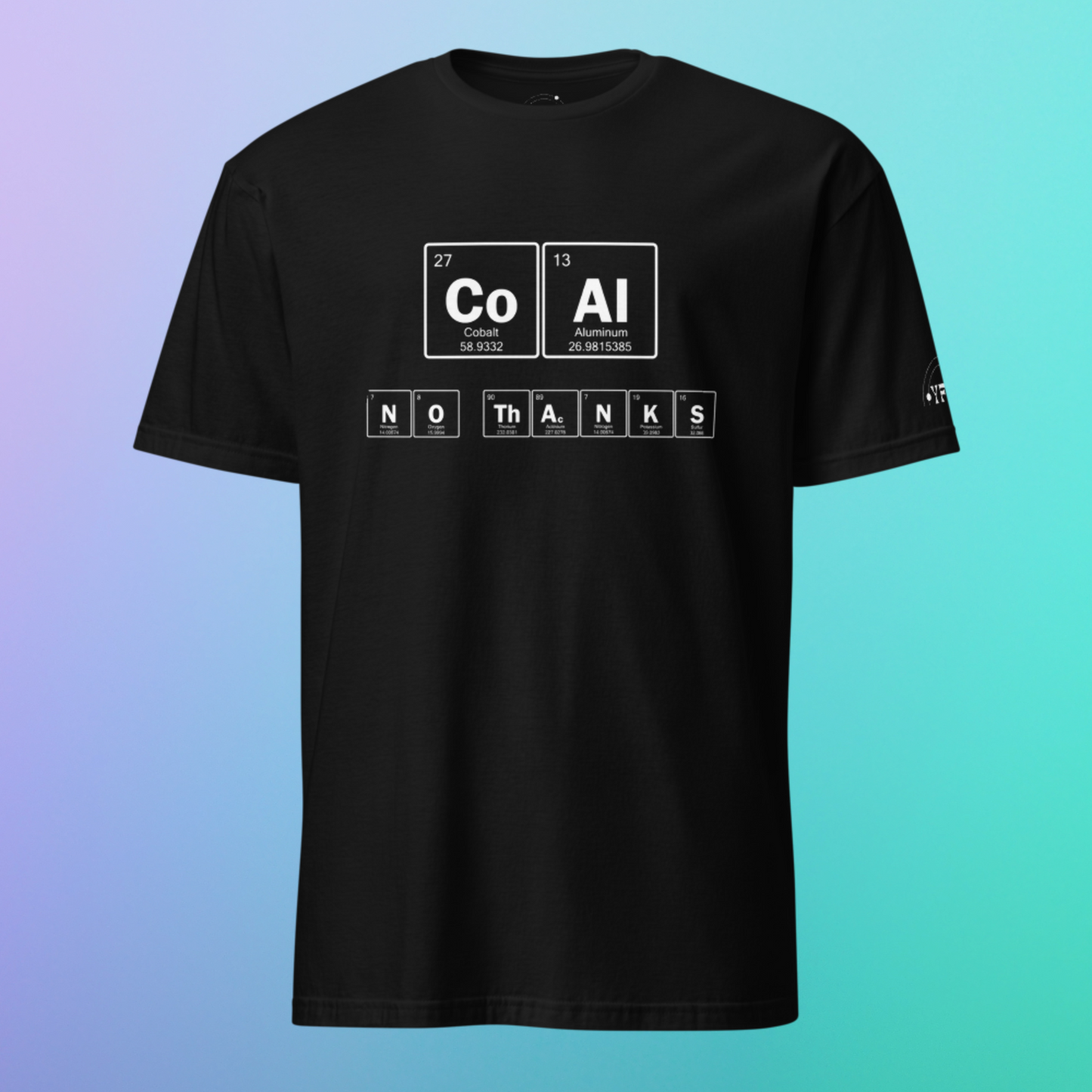 "Coal NO Thanks" Black T-Shirt