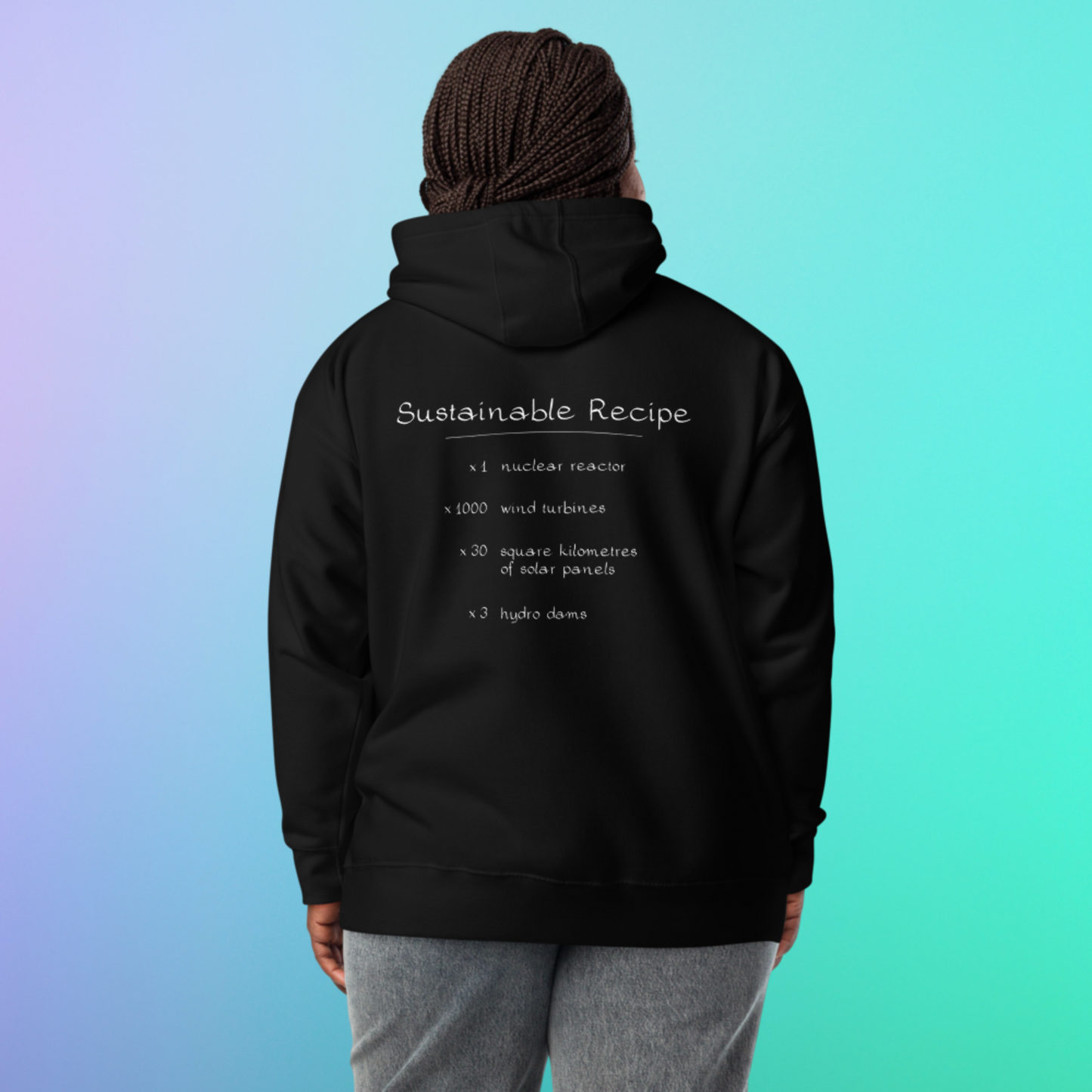 "Energy Mix" Black Hoodie