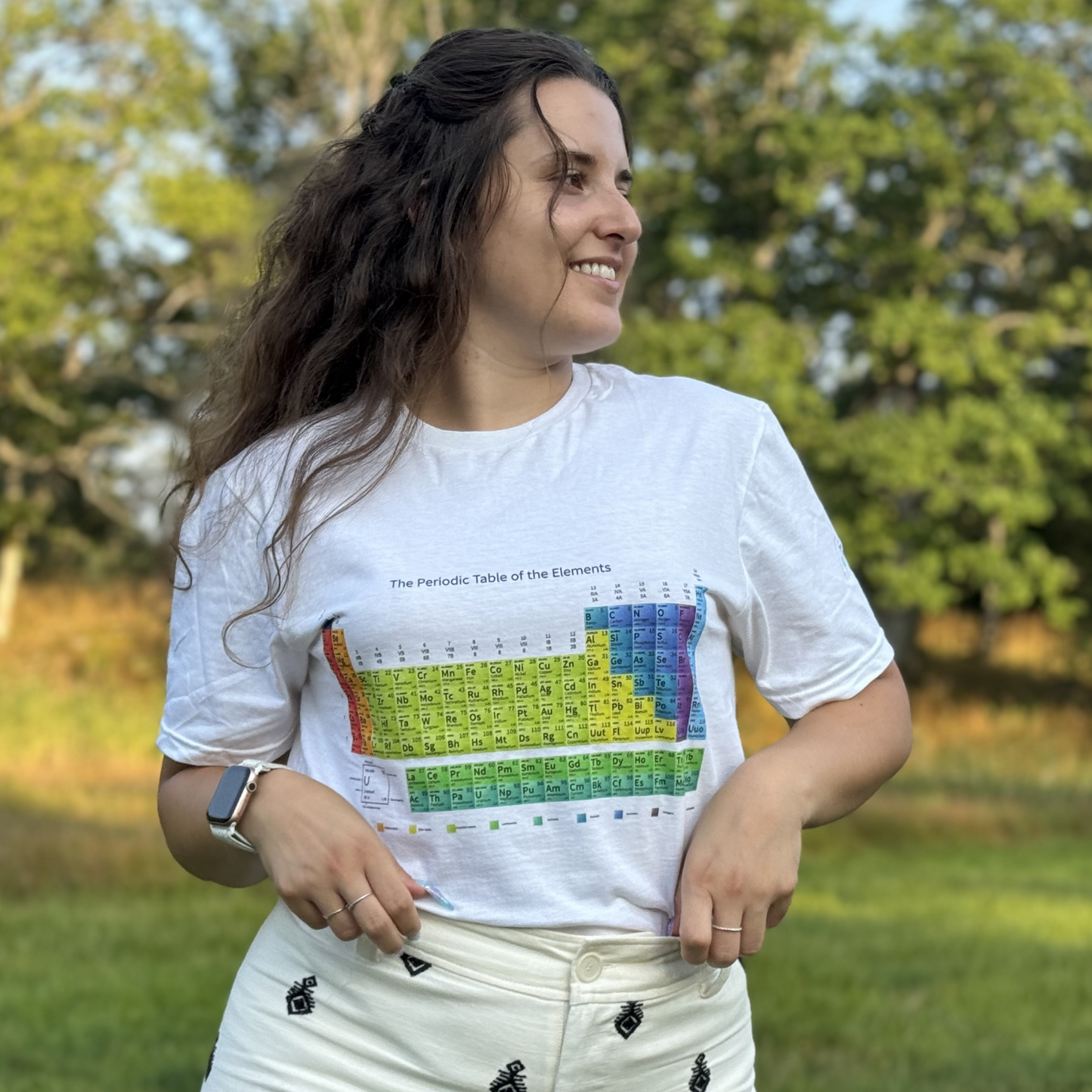 "Periodic Table" White T-Shirt