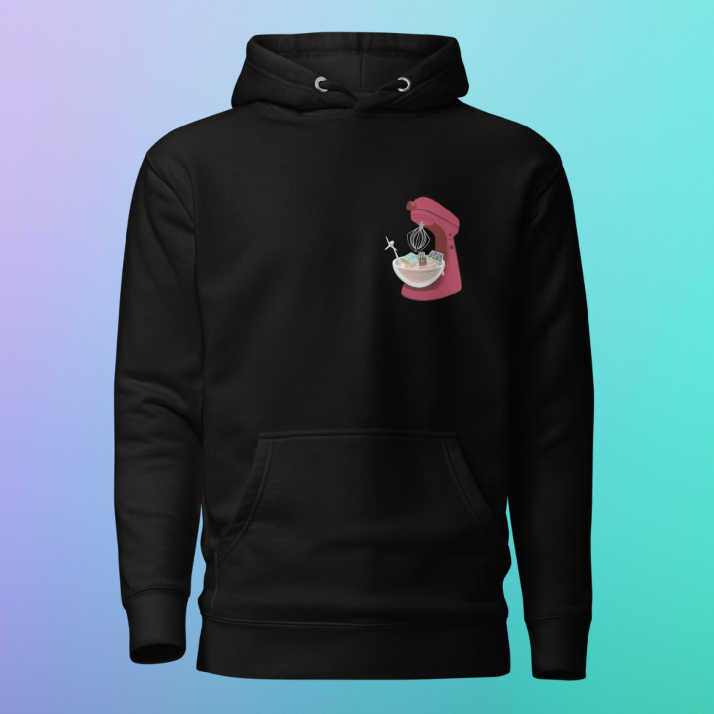 "Energy Mix" Black Hoodie