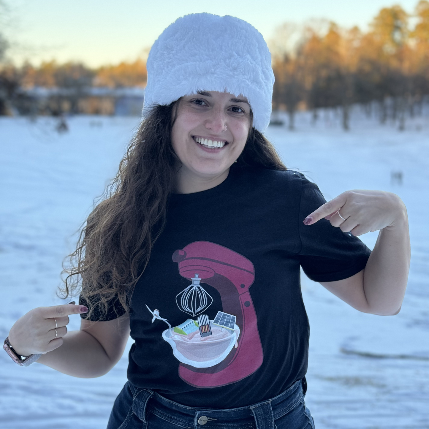 "Energy Mix" Black T-Shirt