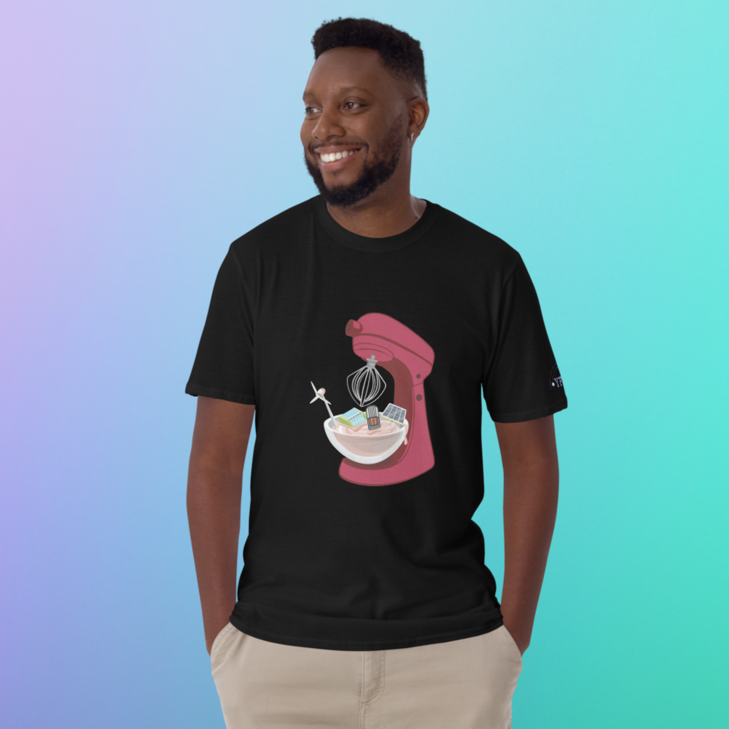 "Energy Mix" Black T-Shirt