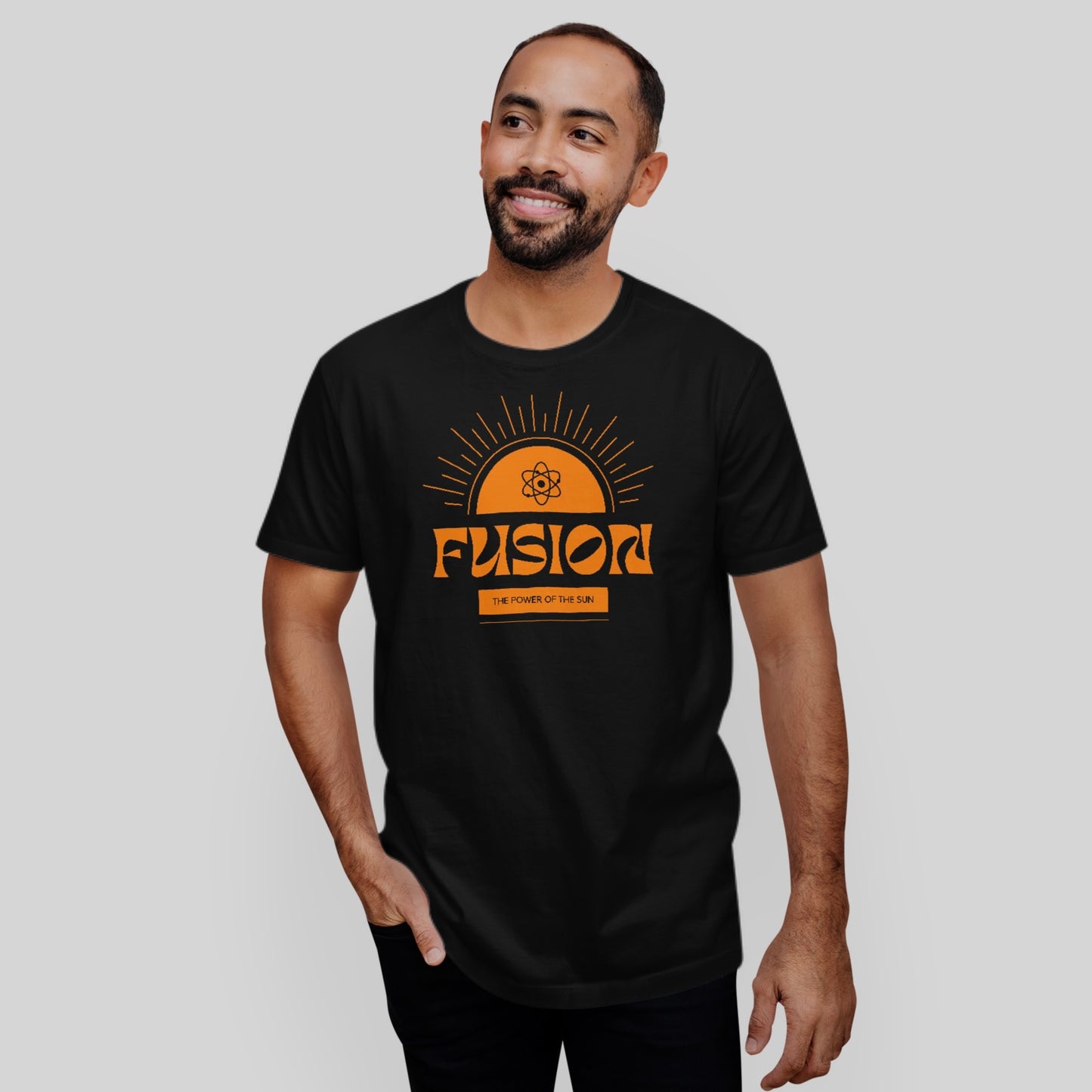 "Fusion - The Power of the Sun" Black T-Shirt